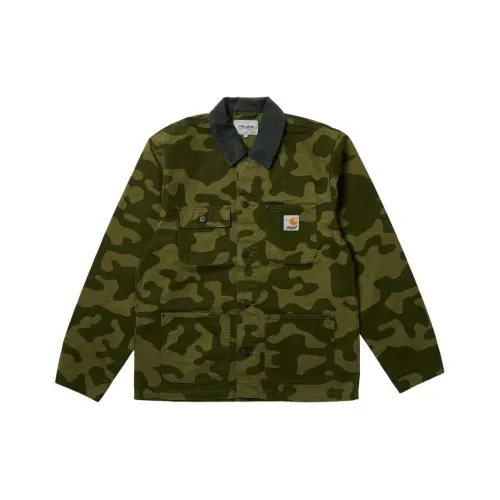 Palace X Carhartt WIP Collaboration Зеленая Унисекс Куртка