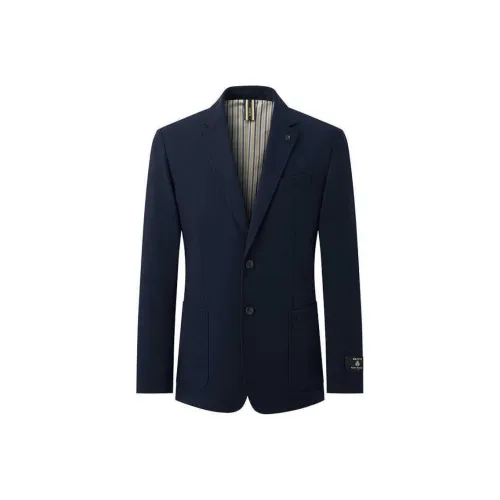 HAZZYS Деловой костюм мужской темно-синий