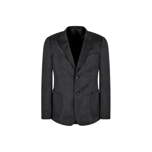 AMANI FW24 Бизнес-костюм Куртка Мужская Темно-серая