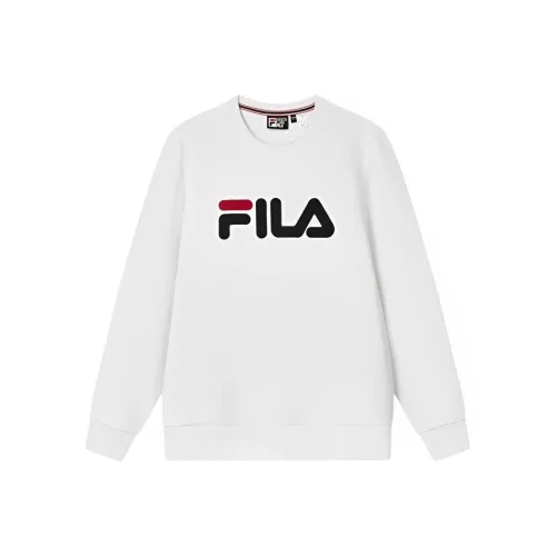 FILA Свитшот Мужской Стандартный Белый
