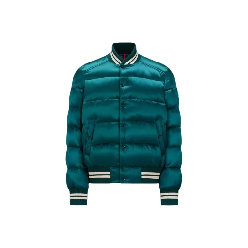 Moncler Jadeite Зеленый Мужской Пуховик