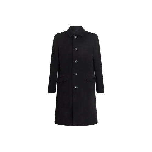 ETRO Черное Мужское Пальто