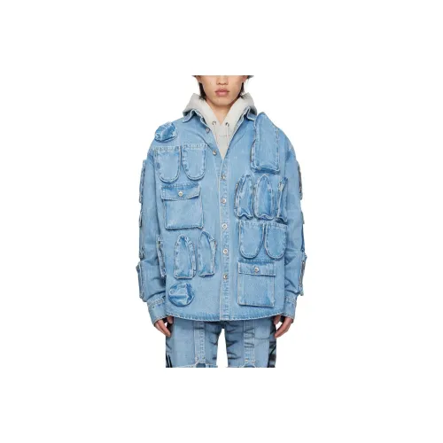 Who Decides War Denim Jacket Men's Blue