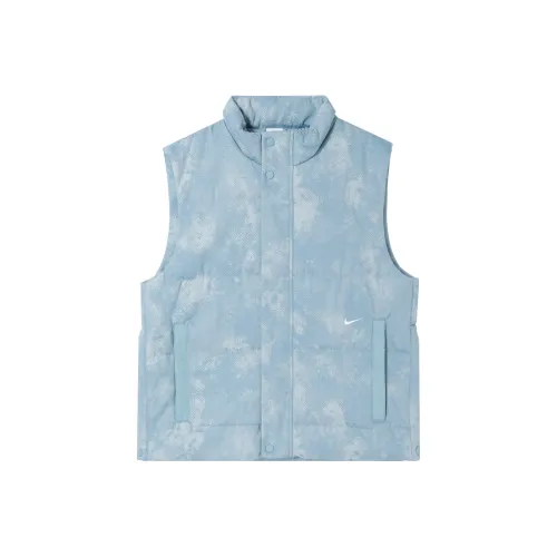 Nike Жилет Мужской Джинсовый Синий Зеленый Белый