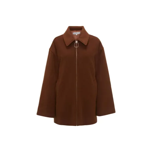 JW Anderson Коричневое Мужское Пальто