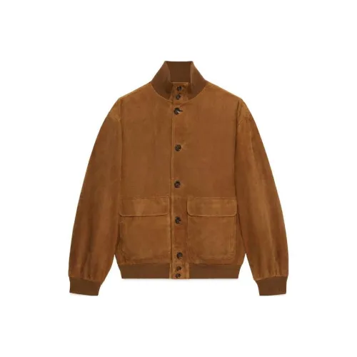 GUCCI Коричневый Мужской Куртки