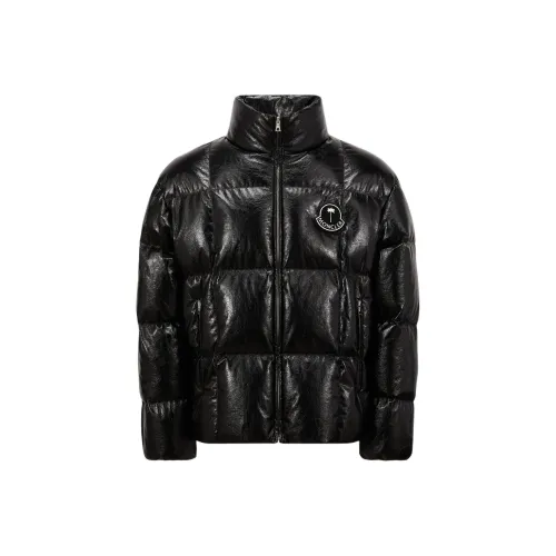 MONCLER GENIUS x PALM ANGELS Коллекция сотрудничества Palm Angles Down Jacket Унисекс Темно-серый