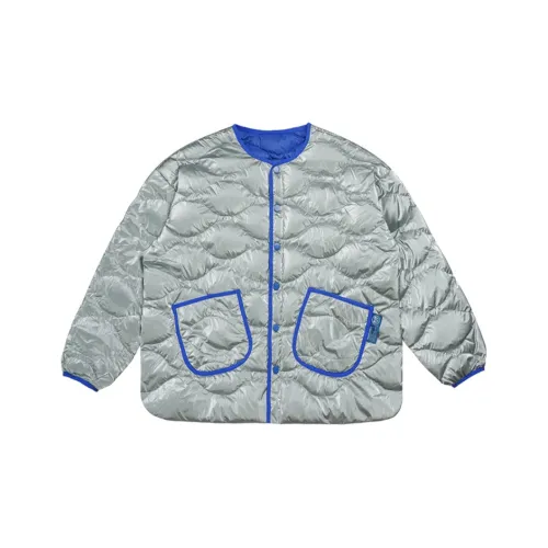 WAYNEXZAVIER Пуховик Мужской Кляйн-синий