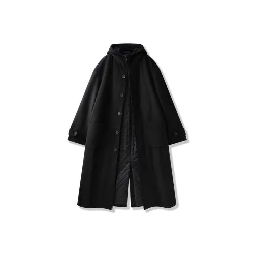 DKPD Черное унисекс пальто