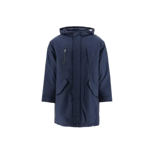 A.P.C. Joint Paragraph Синий Мужской Пальто