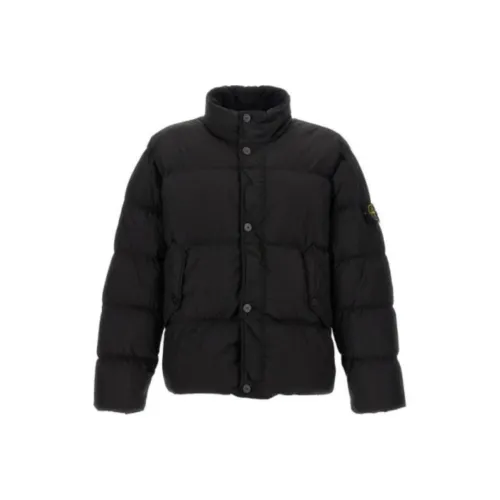 STONE ISLAND FW24 Куртки и Пальто Мужской Черный