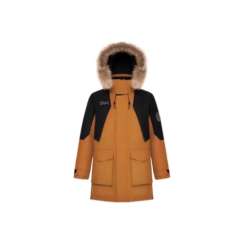 SNOW FLYING PEAK Коллекция для катания на лыжах MID Длина Пуховик Мужской