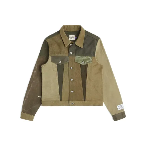 Gallery Dept. Оливковые унисекс куртки