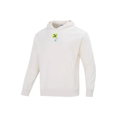 PUMA Oversize Trend Белый Мужской Свитшот