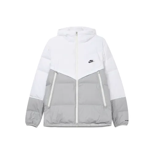Nike Белый Мужской Пуховик