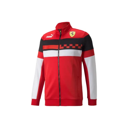 PUMA Ferrari Racing Series Куртки и Пальто Мужские Красные