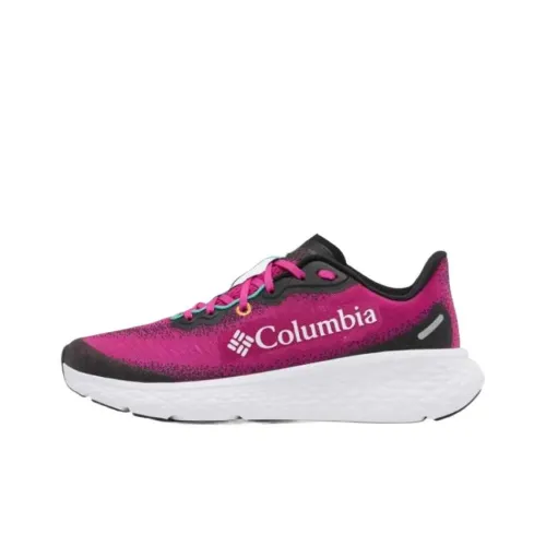 Columbia Беговые кроссовки Низкие Топы Красные Женские