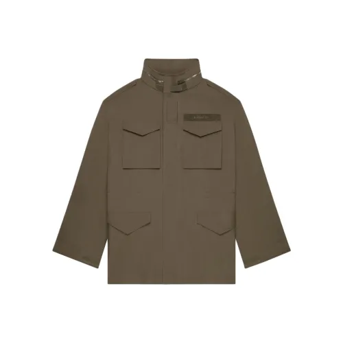 GIVENCHY Куртки и пальто Мужской Оливково-зеленый