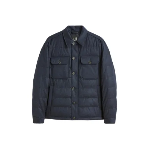Dunhill SS24 Down Jacket Men Ink Blue