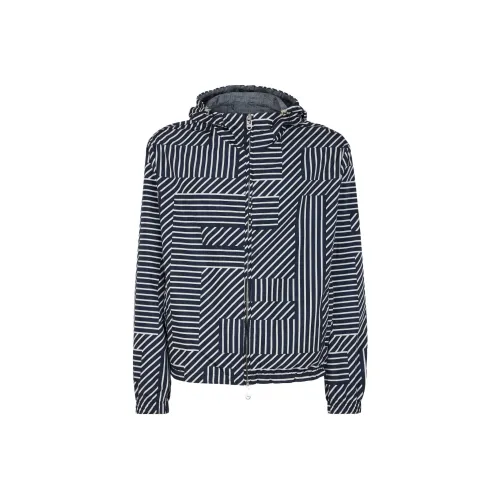 Fendi Синий Мужской Пуховик