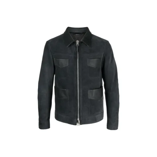 TOM FORD Темно-серый Мужские Куртки