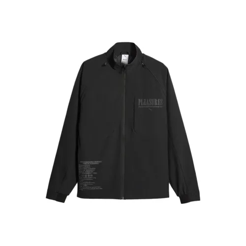 PUMA x PLEASURES Co Фирменный Черный Мужские Куртки