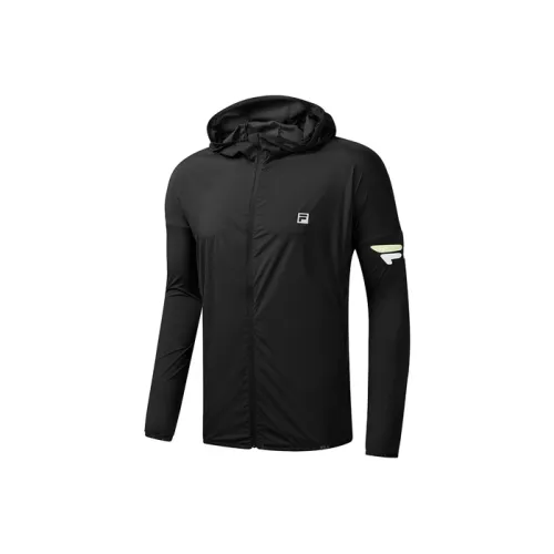 FILA Черная мужская одежда с защитой от солнца