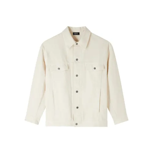 A.P.C FW24 Куртки Пальто Мужской Естественный