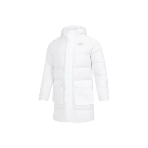 PUMA Белый Мужской Пуховик