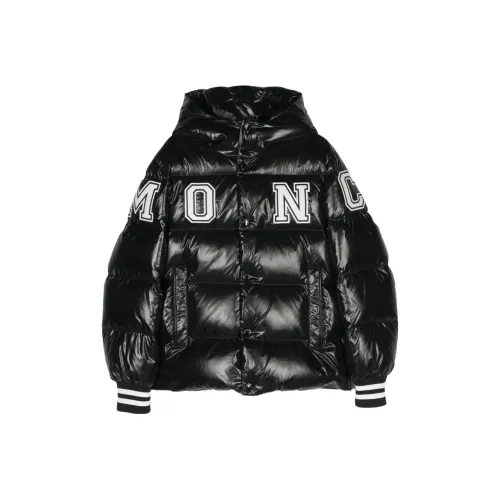MONCLER Черный Мужской Пуховик