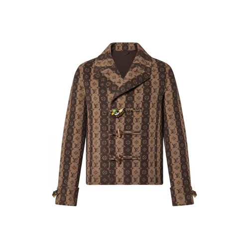 LOUIS VUITTON x NIGO2 New Quarterly Products of LV SS22 Пальто Мужской Коричневый