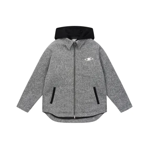 HARSH AND CRUEL Черно-серая унисекс куртка