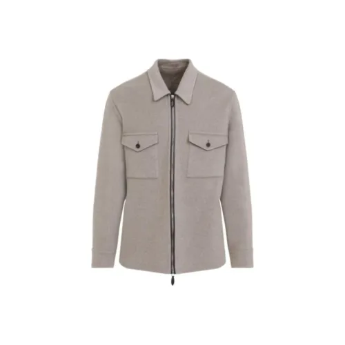 BERLUTI Куртки и Пальто Мужской Светлый Умбра