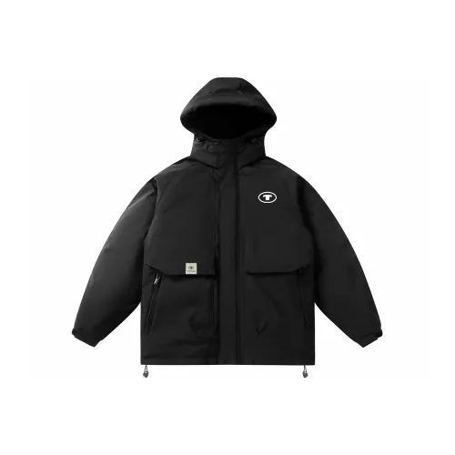 TOM TAILOR Хлопковый пуховик пальто унисекс