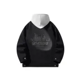 Камень - промытый черный, с капюшоном - K717