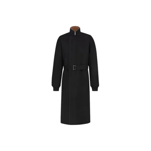 DIOR Quarterly New Products Черное Мужское Пальто