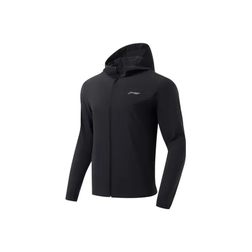 LINING RUNNING Collection Черная мужская одежда с защитой от солнца