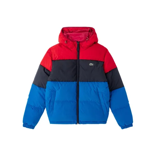 LACOSTE Collaboration Синий Мужской Пуховик