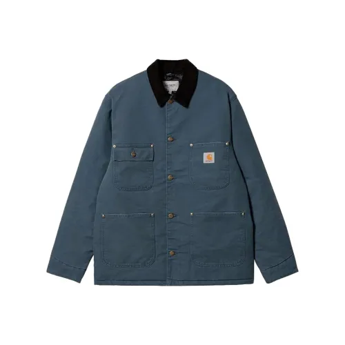 Carhartt WIP Blue Men's Jackets Кархартт WIP Синий Мужские Куртки