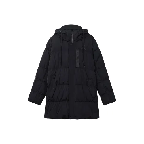 JORDAN Черный Мужской Пуховик