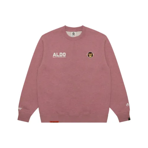 AAPE Розовый PK2 Мужские Свитшоты