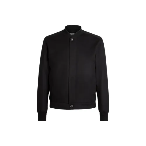 Ermenegildo Zegna Черные Мужские Куртки