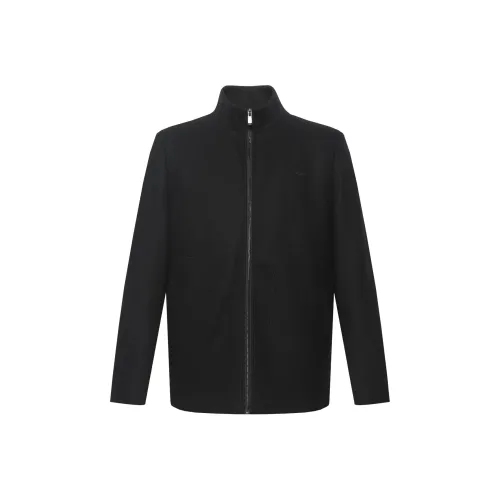 LESS IS MORE Черное G4DYR2021Y Мужское пальто