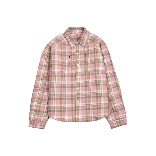 BLUESFLY Хлопковый пуховик унисекс розовый