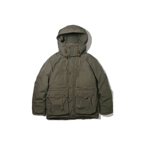 NANGA TAKIBI HINOC Пуховик Мужской Хаки