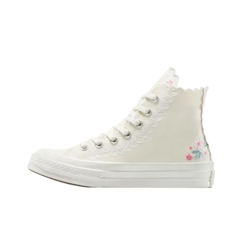 Converse Chuck 70 Кеды Высокие Белые/Розовые Унисекс