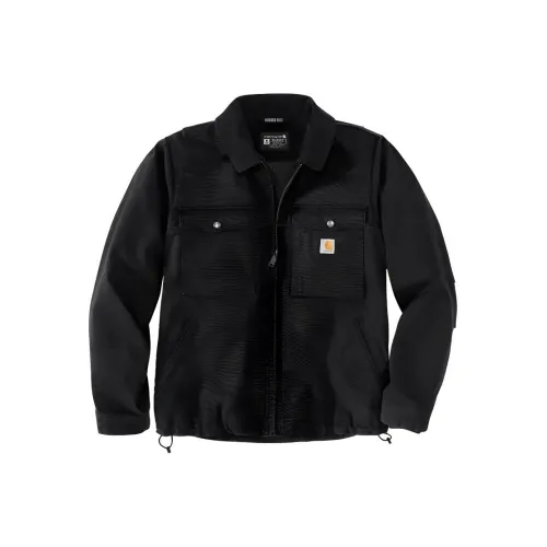 Carhartt 106432 Куртки Пальто Свободный крой Уровень 2 Противоохлаждающий Мужской Черный