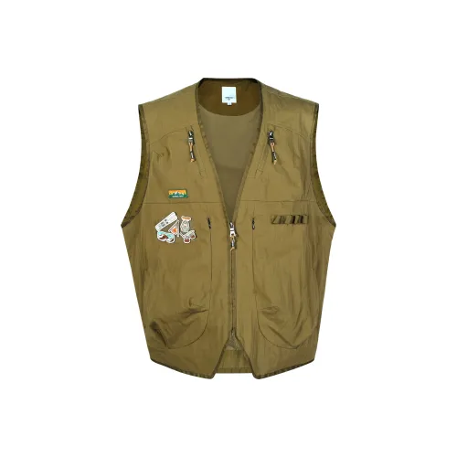 GUUKA TECH Хаки Унисекс Жилеты