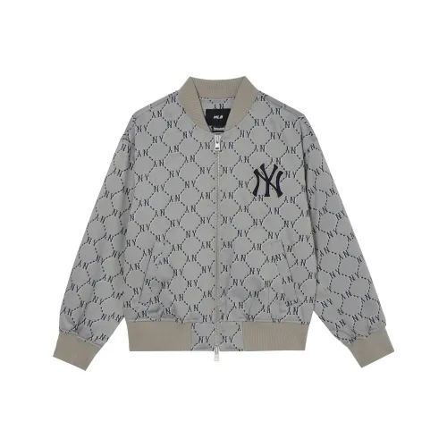 Бейсбольная куртка MLB Base Logo мужская коричневая