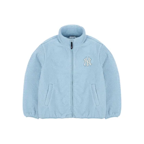 MLB Нью-Йорк Янкис Светло-синий Унисекс Бархатные куртки